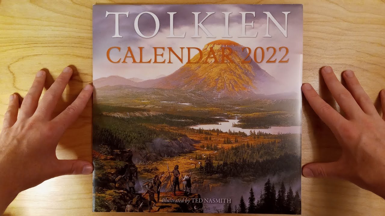 Tolkien Calendar 2022 | Flip-Through and Review