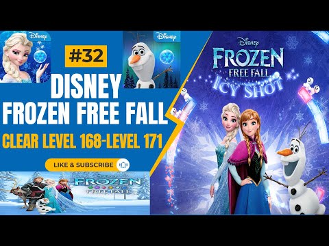 Clear Level 168-Level 171 l Disney Frozen Free Fall