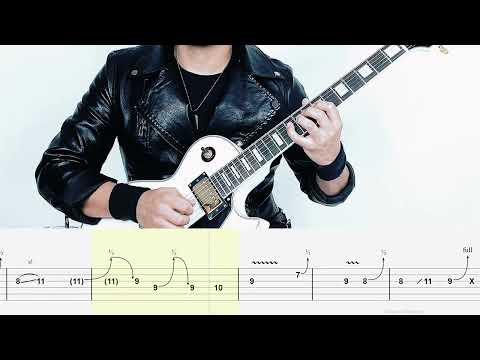 Guns N' Roses - Sweet Child O' Mine GUITAR SOLO W/TAB