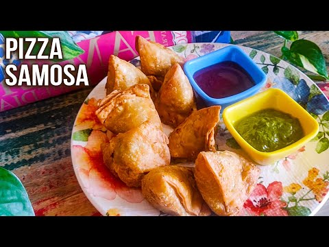 How To Make Pizza Samosa | Pizza Samosa Recipe | Samosa Filling Ideas | Step By Step Recipe | Varun