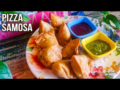 How To Make Pizza Samosa | Pizza Samosa Recipe | Samosa Filling Ideas | Step By Step Recipe | Varun