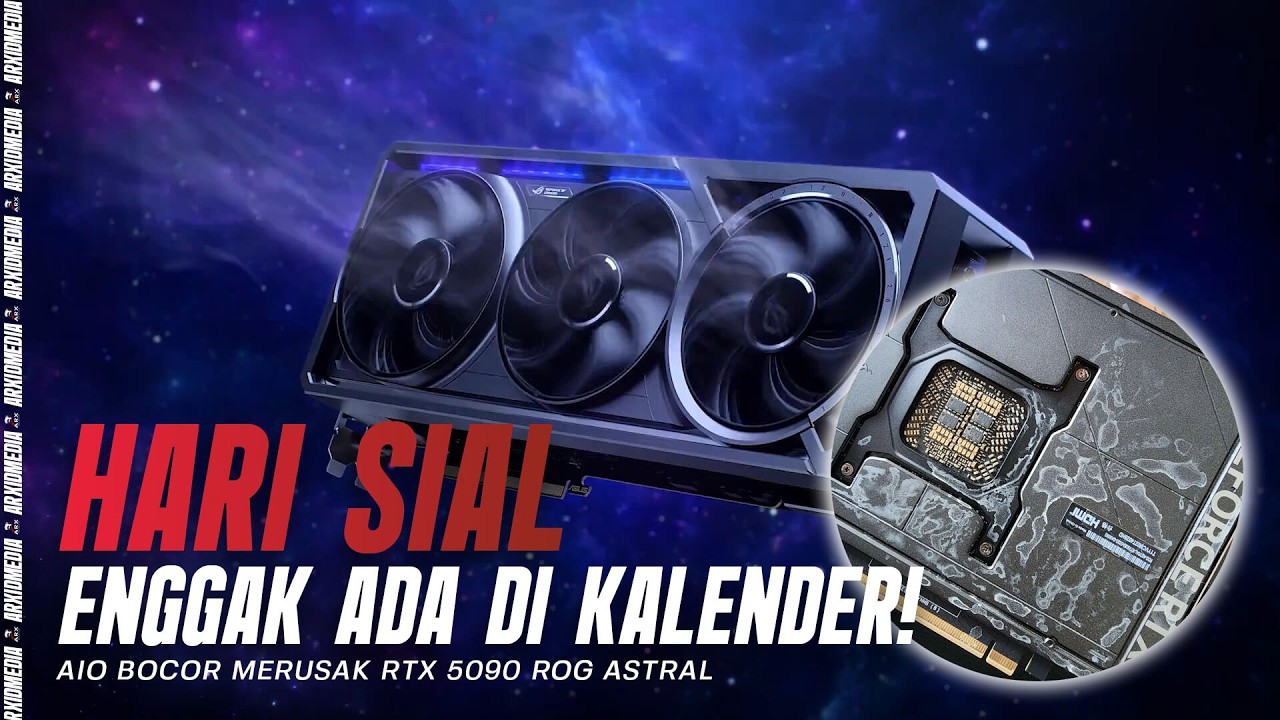 🔴 Live Stream #337 RTX 5090 Seharga 70 Juta Rusak Karena AIO Bocor?!!