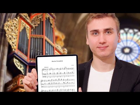 Marche Triomphale - Paul Fey (Sheet Music for Organ) - St. Laurenskerk Rotterdam Hauptwerk