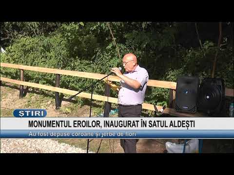 MONUMENTUL EROILOR, INAUGURAT IN SATUL ALDESTI