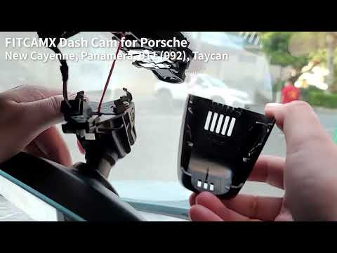 FITCAMX Dash Cam for Porsche New Cayenne, Panamera, 911 992, Taycan