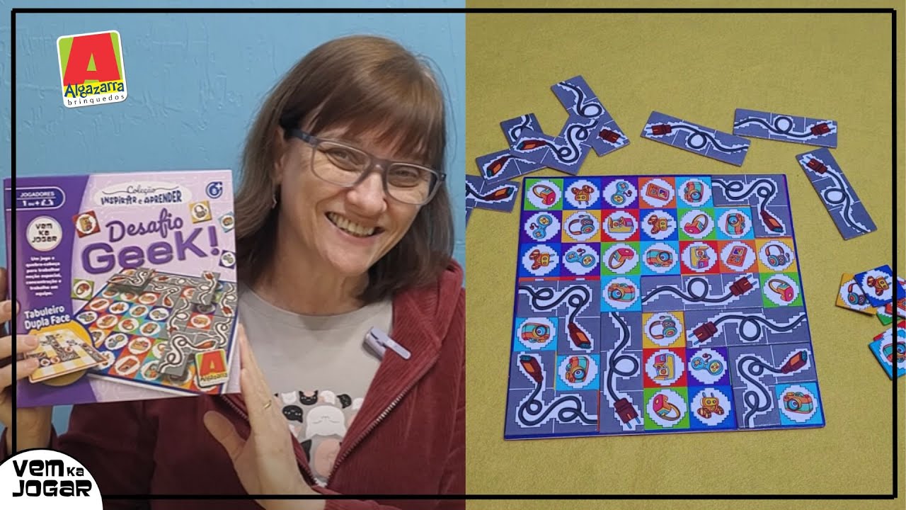 Descubra o DESAFIO GEEK! 🎲 Jogo Educativo e Divertido da Coleção Inspirar e Aprender
