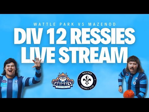 DIV 12 RESSIES LIVE STREAM // Wattle Park vs Mazenod [Round 5]