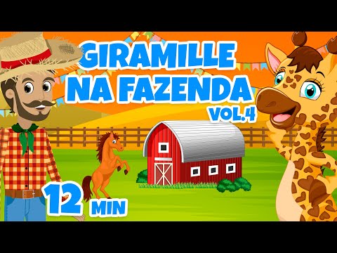 Giramille na Fazenda Vol. 4 - Giramille 12 min | Desenho Animado Musical