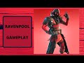 *NEW* Ravenpool Skin Gameplay(Fortnite Battle Royale)