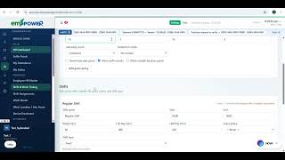 Shift & Work Timing Module