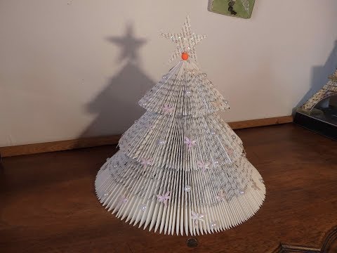 @ Sapin de noël @ Pliage de livre simple à réaliser