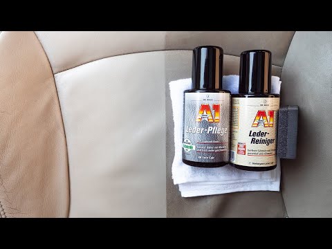 A1 Leder-Reiniger & A1 Leder-Pflege | Dr. Wack | Langzeitschutz für Lederausstattung