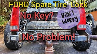 2008 2016 F 250 And F 350 Super Duty Spare Tire Carrier Why It Seizes 