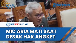 Mic Aria Bima Faksi PDIP Mendadak Mati saat Lantang Suarakan Hak Angket dan Mahalnya Beras