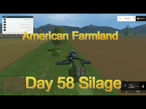Farming Simulator 15 American Farmland Day 58 silage