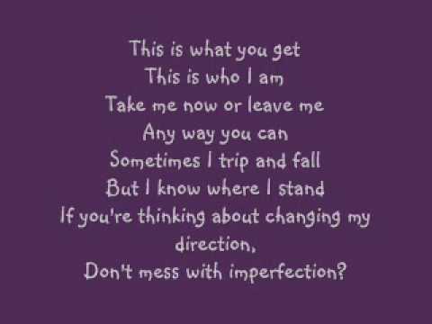 Saving Jane-Imperfection lyrics