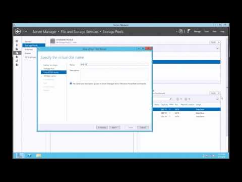 Server 8 - First impressions of Storage Spaces