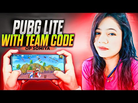 NEW UPDATE COMING SOON🌝💝| PLAY WITH TEAM CODE|PUBG LITE LIVE STREAM