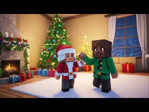 EPIC Christmas Cartoons & Music for Kids!! Roblox & Minecraft Fun