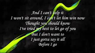 Jesse McCartney - Just So You Know [Lyrics!][HD]