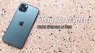 Cảm nhận IOS 16 BETA PROFILE trên Iphone 11 Pro-Tâm Đức Official