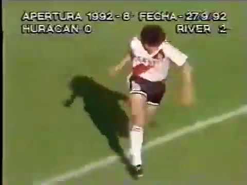 Torneo Apertura 1992: Huracán 0 - River Plate 2
