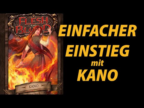 Für Anfänger: Kano Blitz Deck Opening Deutsch Flesh and Blood