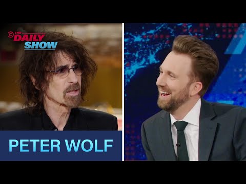 Peter Wolf - “Waiting on the Moon” & Tales From a Rock Music Legend | The Daily Show