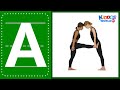 Human Alphabet - Learning ABC for Kids - ABC Flashcards for Toddlers