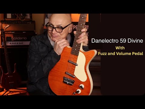 Danelectro 59 Divine | Volume Pedal + Fuzz = INSANE Tones