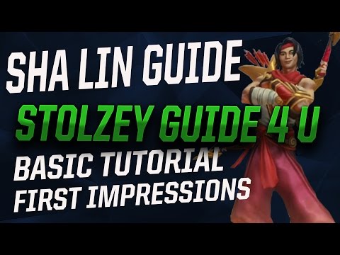 PALADINS SHA LIN GUIDE - NEW CHARACTER BASIC TUTORIAL - A PRO PLAYER'S FIRST IMPRESSION