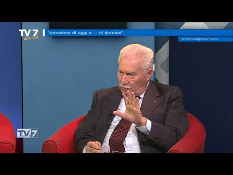 Tv7 con Voi del 10/11/2017 - Pensioni di oggi e... di domani (2 di 3)