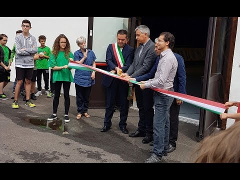 Inaugurazione Palestra scuola media Baselga di Pinè
