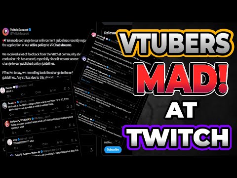 Vtubers Are MAD! At Twitchs Vrchat Attire rules -  Vtuber news