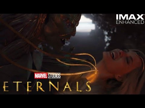 Thena Vs Kro - Eternals Final Fight Scene | Sprite stabs Sersi | Ikaris Vs Phastos