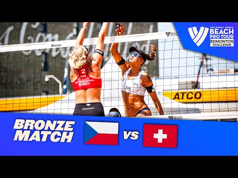 Hermannova/Stochlova vs. Esmée/Zoé -  Bronze Match Highlights Edmonton 2023 #BeachProTour