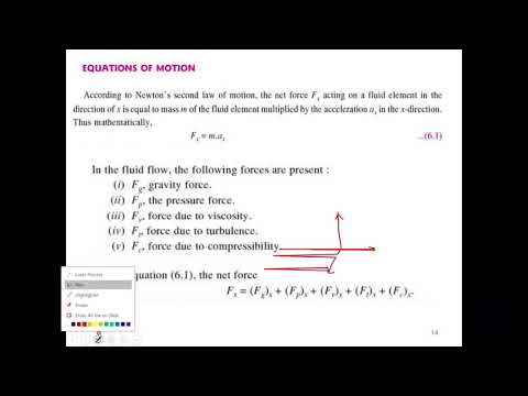 FLUID MECHANICS/18CV33/MODULE 3/LECTURE 3.2a