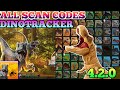 Jurassic World DINO TRACKERS 2023 Facts App All Scan Codes Update Tyrannosaurus Rex Indominus Rex