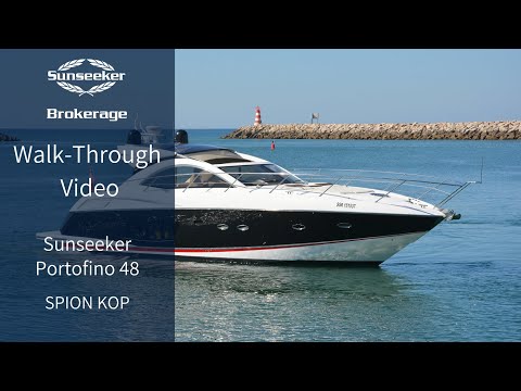 £450,000 Sunseeker Portofino 48 "Spion Kop" FOR SALE with Sunseeker Brokerage - FULL WALK-THROUGH