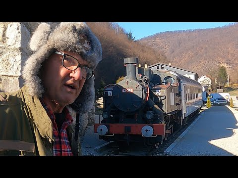 Bosnian man bought a real train 