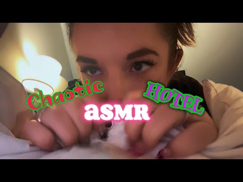 ASMR INTENSE Chaotic Hotel Tingles! Super tingly dude!