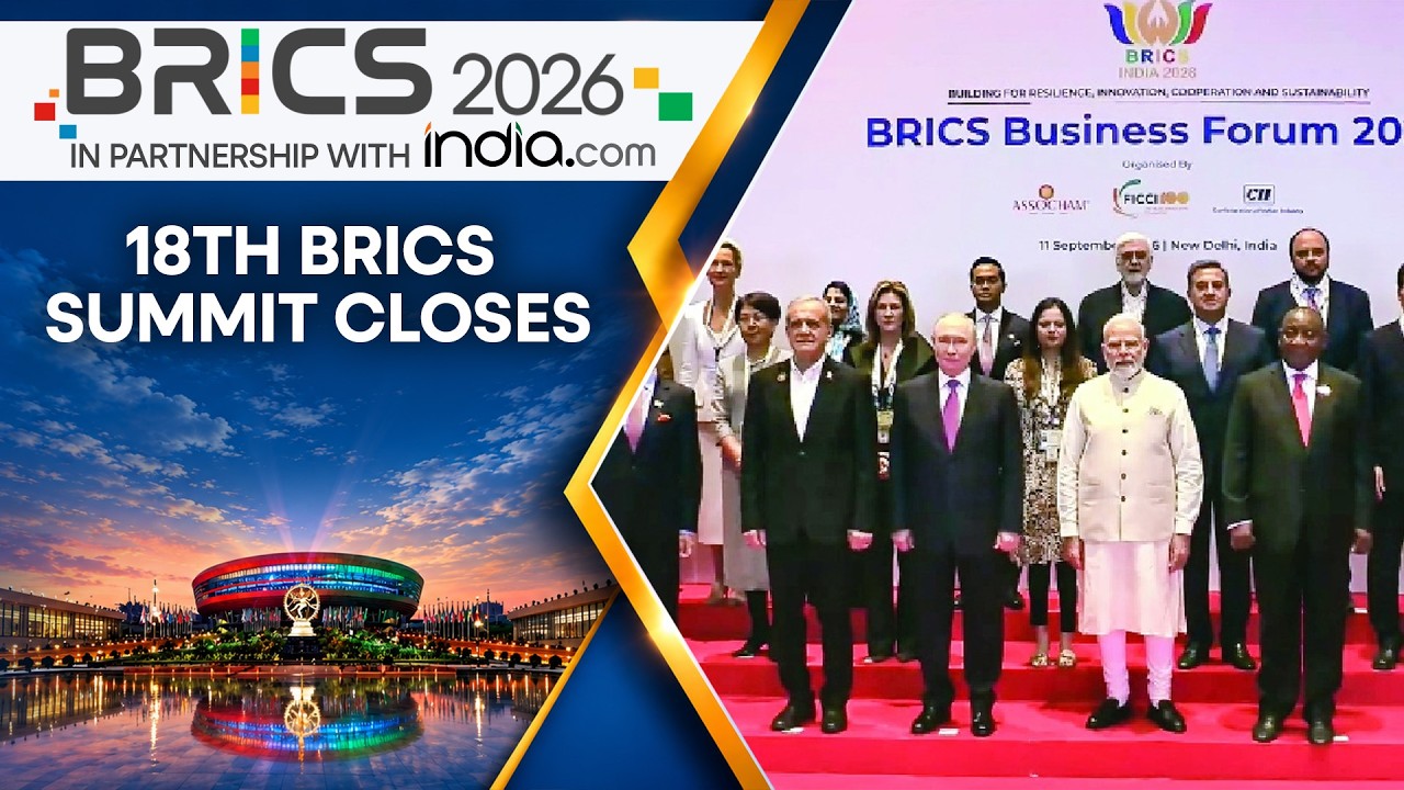 BRICS Summit 2026: PM Modi's Closing Remarks at BRICS Session | WION News