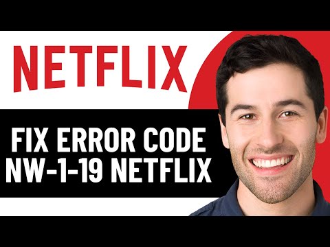 HOW TO FIX NETFLIX ERROR CODE NW-1-19 2026! (EASY FIX)