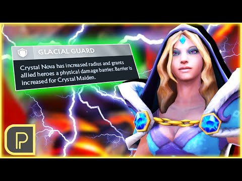 SPAMMING BARRIERS on my Team - Purge Crystal Maiden