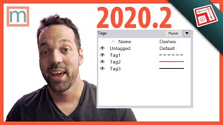 Download the video "SketchUp 2020.2 Line Style Override in LayOut Feature Review | Change dash, color, width by tag"