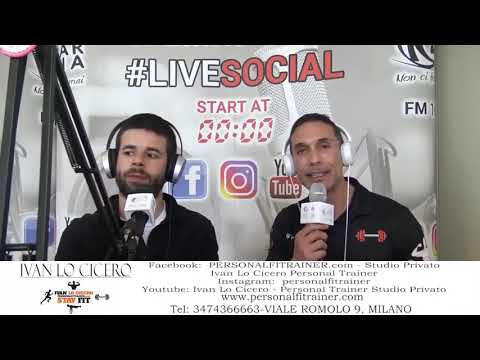 III Radio video interviste Radio Lombardia - Ivan Lo Cicero personal trainer e studio privato Milano
