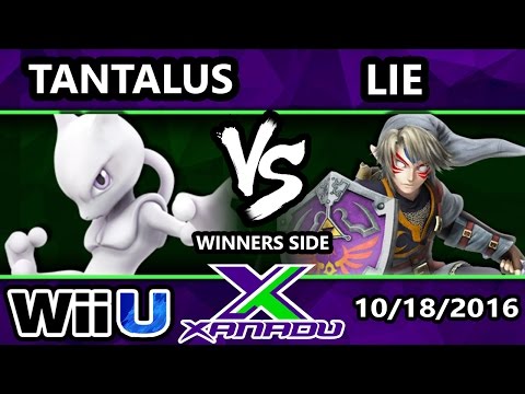 S@X 172 - Tantalus (Mewtwo) Vs. Lie (Link, Diddy Kong) - SSB4 Tournament - Smash Wii U - Smash 4