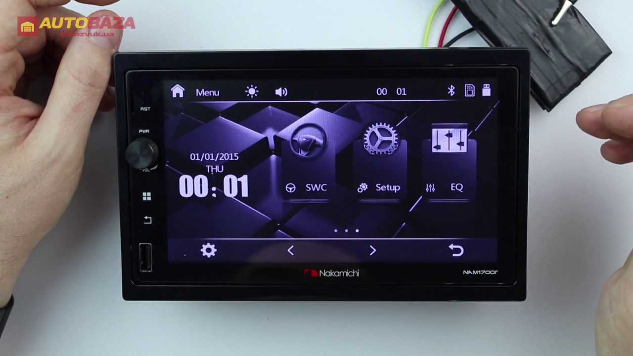 Не включается магнитола nakamichi nam1700r