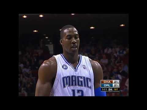 DWIGHT HOWARD RECORDS 45 PTS & 19 REBS VS. BOBCATS | FULL GAME