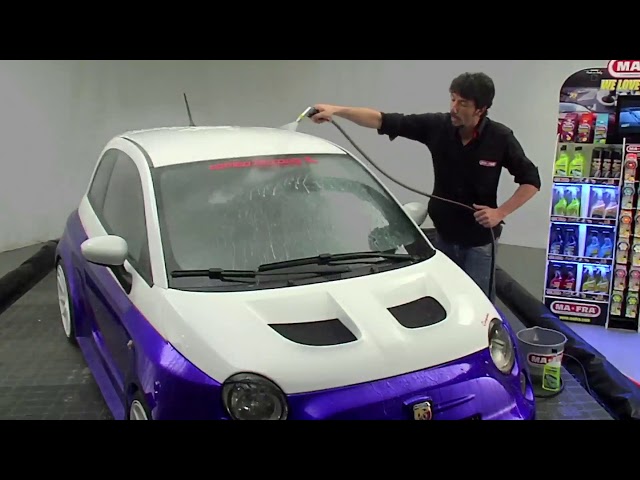 مافرا | كار واش شامبو مع واكس